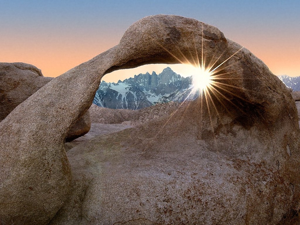 Artistic Rendition, Alabama Hills, California